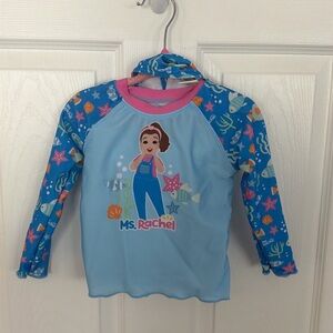 Ms Rachel bathing suit and rashguard